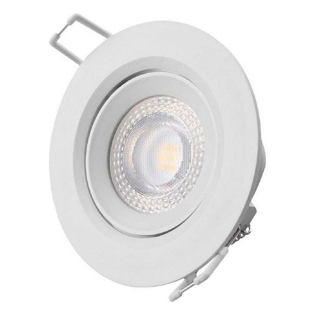 LED Spuldze EDM Iegremdējams Balts 5 W 380 lm (110 x 90 mm) (4000 K) (7,4 cm) cena un informācija | Iebūvējamās lampas, LED paneļi | 220.lv