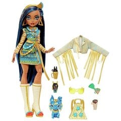 Lelle ar piederumu komplektu Monster High Core Cleo De Nile cena un informācija | Monster High Rotaļlietas, bērnu preces | 220.lv