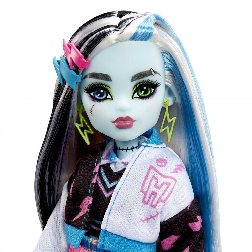 Lelle ar piederumu komplektu Monster High Core Frankie cena un informācija | Rotaļlietas meitenēm | 220.lv