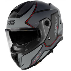 Hawk SV JUDGE (M) B2 BlackGrey ķivere cena un informācija | Moto ķiveres | 220.lv