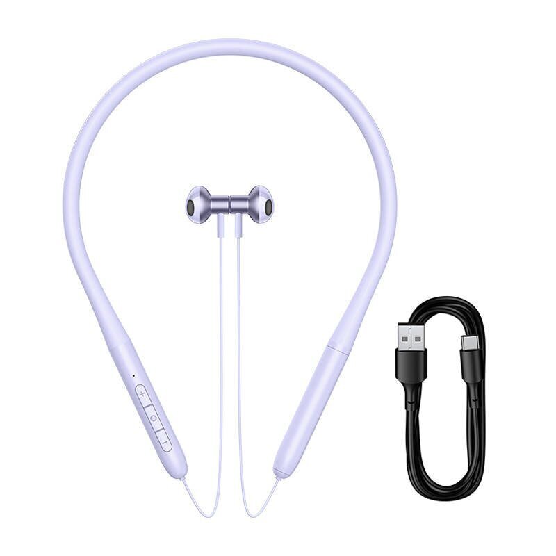 Neckband Magnetic Sport autiņas Baseus Bowie P1 (violetas) cena un informācija | Austiņas | 220.lv