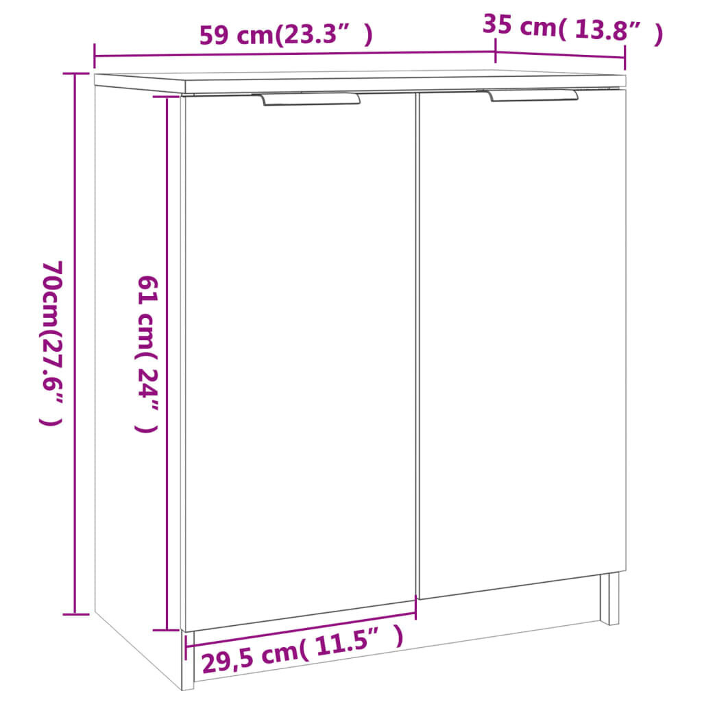 vidaXL apavu plaukts, melns, 59x35x70 cm, inženierijas koks cena un informācija | Apavu skapji, apavu plaukti, priekšnama soliņi | 220.lv