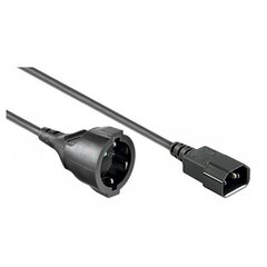 Adapteris Manhattan IEC320 C14 į Schuko F 1,5 m cena un informācija | Adapteri un USB centrmezgli | 220.lv