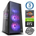 INTOP Ryzen 5 5600X 16GB 480SSD M.2 NVME+2TB RTX4060Ti 8GB no-OS