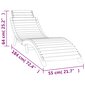 vidaXL sauļošanās zvilnis, balts, 184x55x64 cm, akācijas koks cena un informācija | Sauļošanās krēsli | 220.lv