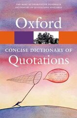 Concise Oxford Dictionary of Quotations 6th Revised edition цена и информация | Энциклопедии, справочники | 220.lv