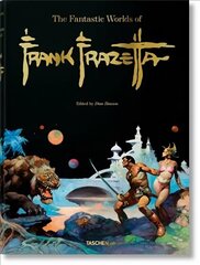 Fantastic Worlds of Frank Frazetta Multilingual edition cena un informācija | Mākslas grāmatas | 220.lv