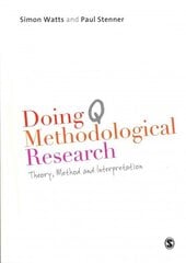 Doing Q Methodological Research: Theory, Method & Interpretation цена и информация | Энциклопедии, справочники | 220.lv