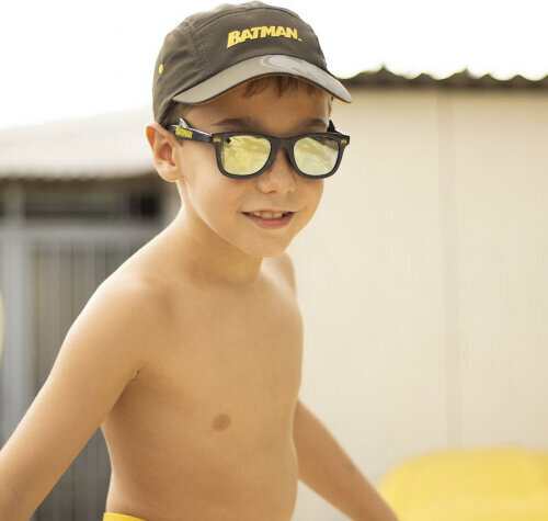 Bērnu saulesbrilles Batman Melns cena un informācija | Bērnu aksesuāri | 220.lv