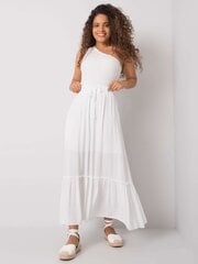 Атласная юбка для женщин, белая цена и информация | Юбка | 220.lv