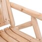 vidaXL dārza krēsls, 68x86x103 cm, egles masīvkoks цена и информация | Dārza krēsli | 220.lv
