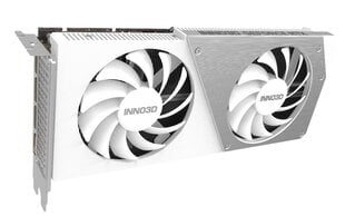Inno3D GeForce RTX 4060 Ti Twin X2 OC White (N406T2-08D6X-171153W) cena un informācija | Videokartes (GPU) | 220.lv