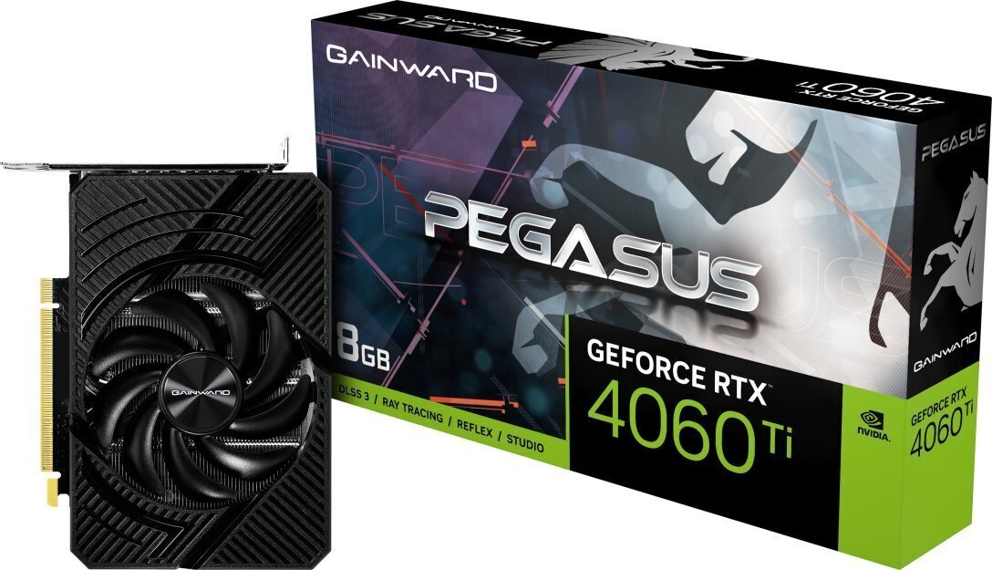 Gainward GeForce RTX 4060 Ti Pegasus (NE6406T019P1-1060E) cena un informācija | Videokartes (GPU) | 220.lv