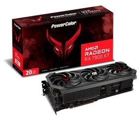 PowerColor Red Devil AMD Radeon RX 7900 XT (RX 7900 XT 20G-E/OC) cena un informācija | Videokartes (GPU) | 220.lv