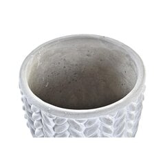 Набор горшков DKD Home Decor Серый Цемент (17 x 17 x 15 cm) цена и информация | Вазоны | 220.lv