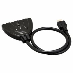HDMI slēdzis Pigtail-Switch-3 (Atjaunots A+) cena un informācija | Adapteri un USB centrmezgli | 220.lv