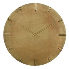 Sienas pulkstenis 74 x 74 cm Pelēkbrūns Alumīnijs cena un informācija | Pulksteņi | 220.lv