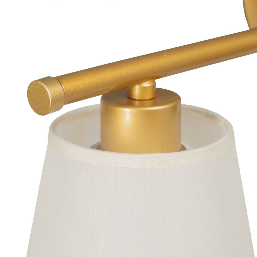 Sienas Lampa 82 x 20 x 25 cm Sintētiska Auduma Bronza Metāls Moderns cena un informācija | Sienas lampas | 220.lv