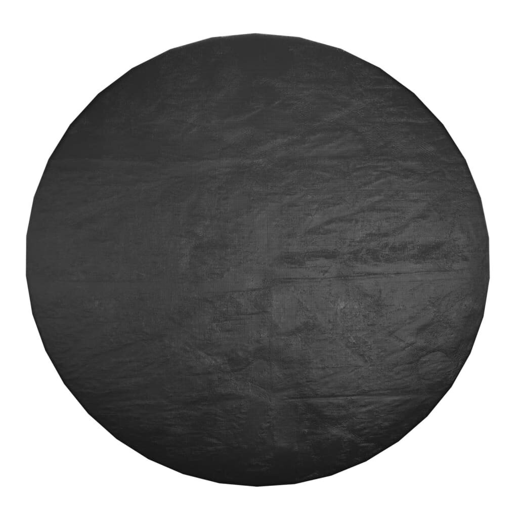 vidaXL dārza mēbeļu pārklājs, 6 gredzeni, Ø125x75 cm, apaļš cena un informācija | Krēslu paliktņi | 220.lv