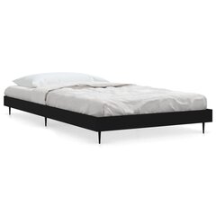 Кровать металлическая, черная, 140 x 200 см цена и информация | Кровати | 220.lv