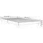 vidaXL gultas rāmis, balts, 90x190 cm, inženierijas koks cena un informācija | Gultas | 220.lv