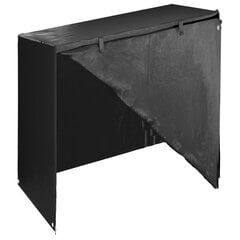 vidaXL šūpoļu sola pārsegi, 2 gab., 125x90x135/165 cm, polietilēns cena un informācija | Krēslu paliktņi | 220.lv
