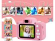 Bērnu digitālais fotoaparāts, rozā цена и информация | Digitālās fotokameras | 220.lv