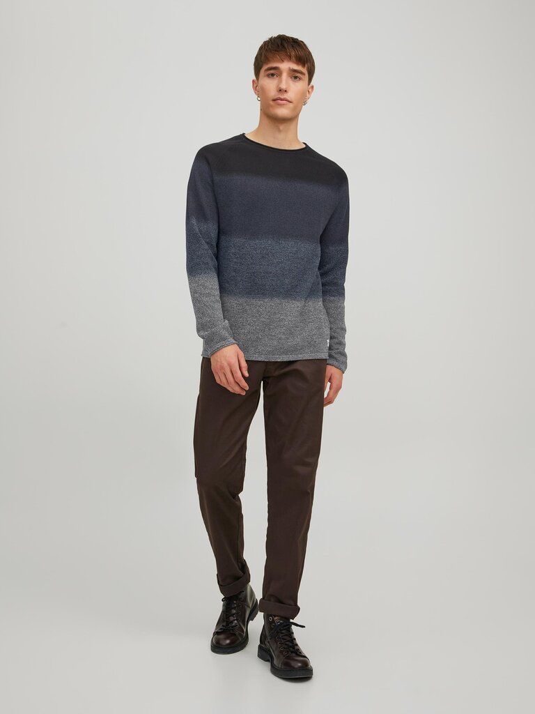 Jack & Jones vīriešu pulovers 12157321*03, tumši zils 5715311444423 цена и информация | Vīriešu džemperi | 220.lv