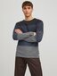 Jack & Jones vīriešu pulovers 12157321*03, tumši zils 5715311444423 цена и информация | Vīriešu džemperi | 220.lv