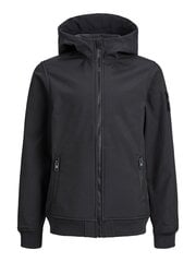 Детская куртка Jack & Jones 12236738*01, черная, 5715424835392 цена и информация | Куртки для мальчиков | 220.lv