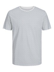 Мужская футболка Jack & Jones 12237484*02, белая, 5715426299192 цена и информация | Мужские футболки | 220.lv