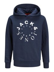 Детская толстовка Jack & Jones 12243441*01, тёмно-синяя, 5715432345715 цена и информация | Свитеры, жилетки, пиджаки для мальчиков | 220.lv