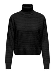ONLY sieviešu džemperis 15294524*03, melns 5715424995843 cena un informācija | Sieviešu džemperi | 220.lv