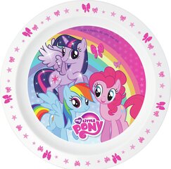 Šķīvis micro My Little Pony cena un informācija | Trauki, šķīvji, pusdienu servīzes | 220.lv