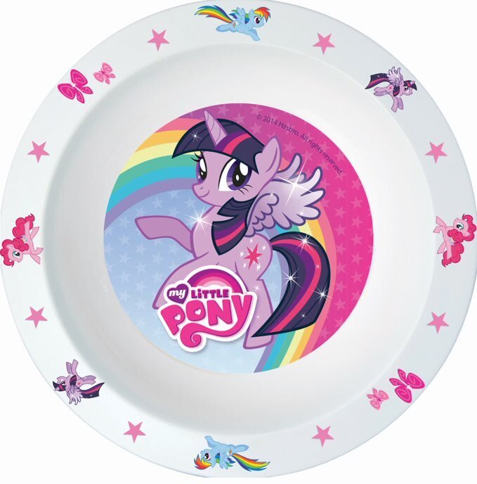 Bļoda mikro MY LITTLE PONY cena un informācija | Trauki, šķīvji, pusdienu servīzes | 220.lv