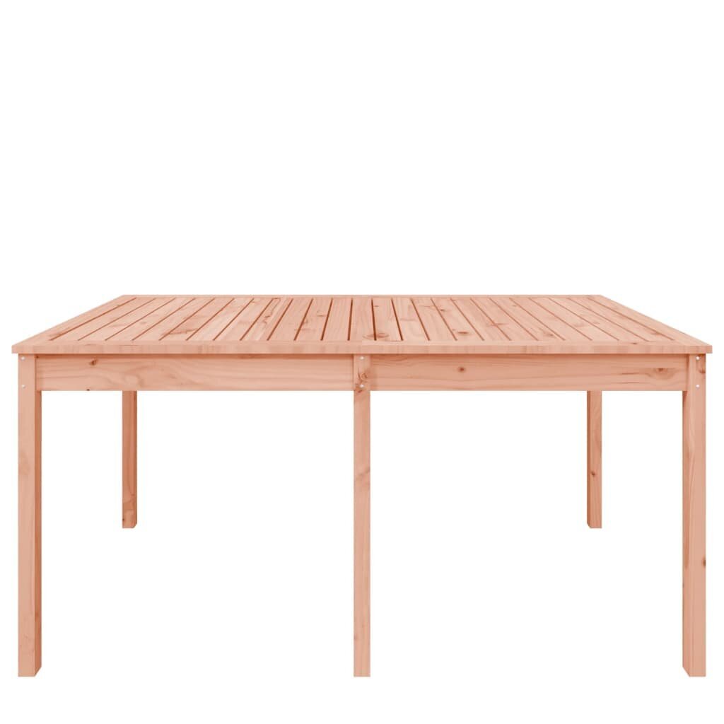vidaXL dārza galds, 159,5x82,5x76 cm, Duglasa egles masīvkoks cena un informācija | Dārza galdi | 220.lv