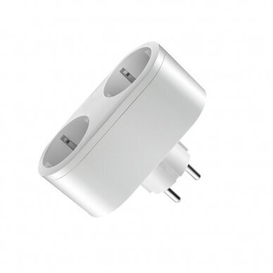 Viedā kontaktligzda Feelspot FS-ST02WE 2in1 WiFi, Tuya cena un informācija | Elektrības slēdži, rozetes | 220.lv