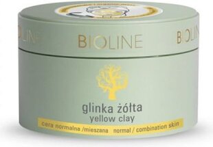 Dzeltenā māla sejas maska Bioline, 150 g цена и информация | Маски для лица, патчи для глаз | 220.lv