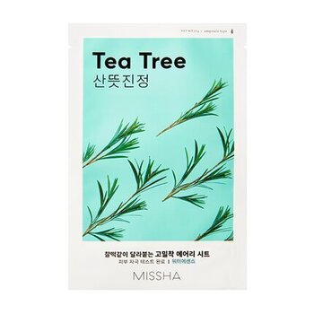 Missha nomierinoša auduma maska ​​"Tea Tree", 19 g cena un informācija | Sejas maskas, acu maskas | 220.lv