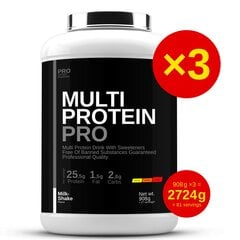 PROSPORTPHARMA MULTI PROTEIN PRO - Vaniļas garša 2724g cena un informācija | Proteīni | 220.lv