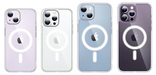 Caurspīdīgs vāciņš | Apple iPhone 13 Pro Max | MagSafe cena un informācija | Telefonu vāciņi, maciņi | 220.lv