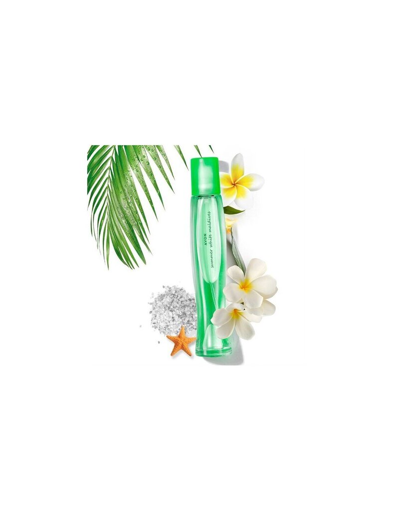 Avon Summer White Maldives EDT tualetes ūdens, 50 ml cena un informācija | Sieviešu smaržas | 220.lv