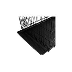 Būris suņiem – Dog Fantasy Folding Dog Crate, 122x76x81 cm cena un informācija | Transportēšanas būri, somas | 220.lv