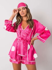 Комплект BR-KMPL-1079.27 СВЕТЛО-РОЗОВЫЙ factory-BR-KMPL-1079.27-bright pink-XL цена и информация | Женские пижамы, ночнушки | 220.lv