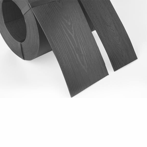 Zālāja žogs Bradas WOOD BORDER, 78mm x 2,8mm x 10m, pelēks cena un informācija | Dārza instrumenti | 220.lv