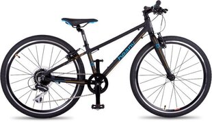 Bērnu velosipēds Beany Zero 24, melns цена и информация | Велосипеды | 220.lv