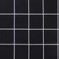 vidaXL dārza sola matrači, 2 gab., 120x50x7 cm, melns četrstūru raksts цена и информация | Krēslu paliktņi | 220.lv