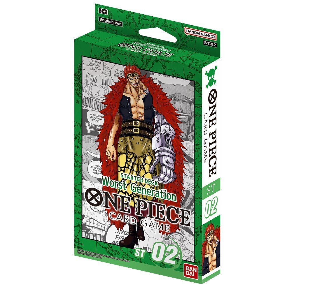 Galda spēle One Piece Card Game Worst Generation Starter Deck ST02 цена и информация | Galda spēles | 220.lv