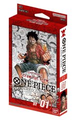 Kāršu spēle One Piece Card Game Straw Hat Crew Starter Deck ST01 cena un informācija | Galda spēles | 220.lv