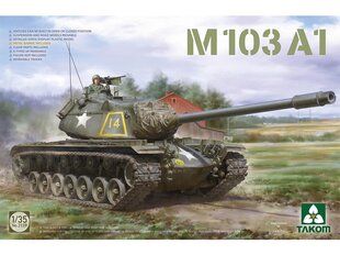 Сборная модель Takom - M103A1, 1/35, 2139 цена и информация | Kонструкторы | 220.lv